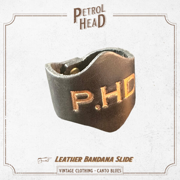 Leather Bandana Slide