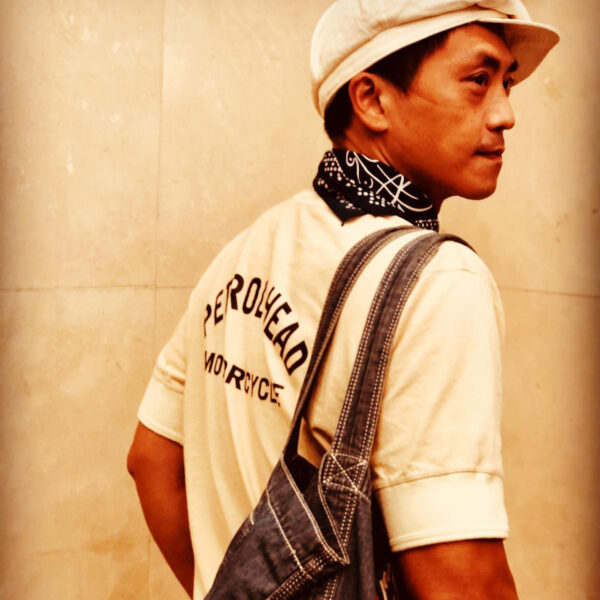 Heley Tee Short 卡其色短袖享利領T恤
