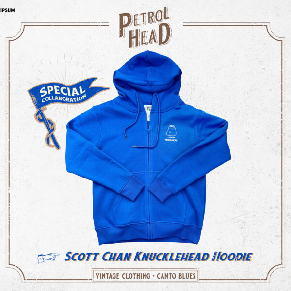 Petrolhead x Scolatao Hoodie 長袖有帽拉鍊 聯乘衛衣